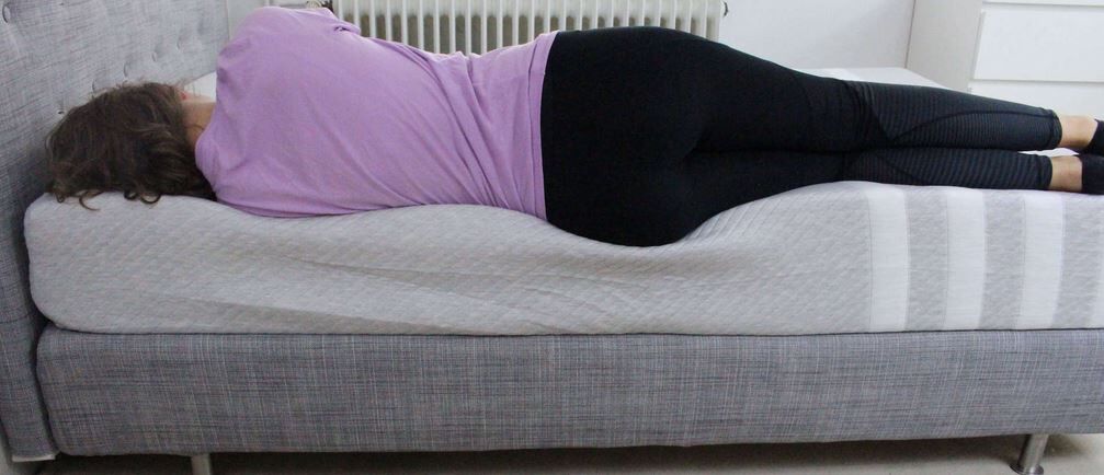 Leesa Körperanpassung Seitenlage